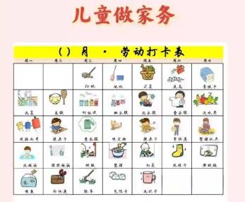 安宁儿童做家务年龄对照表